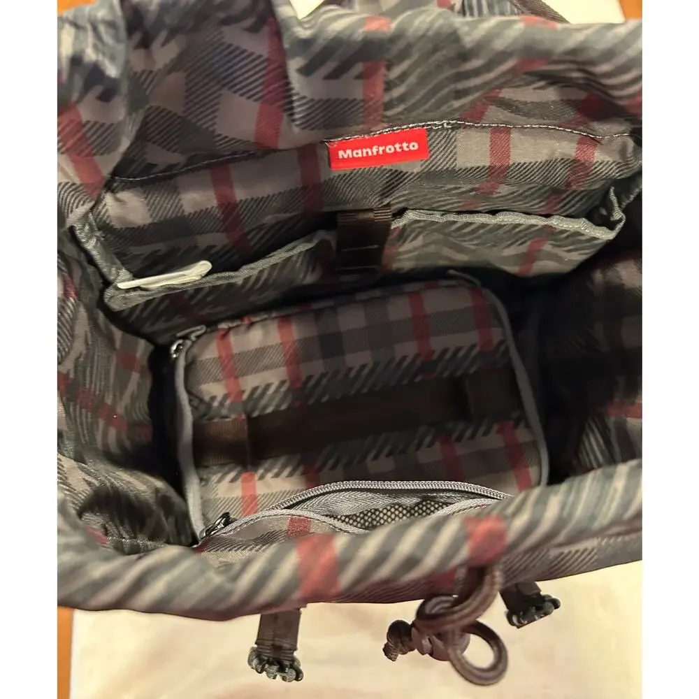 Manfrotto Gray Windsor Camera and Laptop Backpack